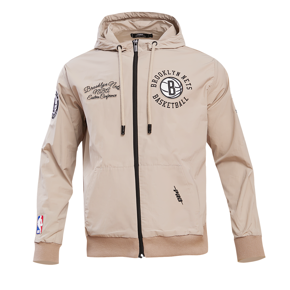 SUDADERA CON CIERRE NBA BROOKLYN NETS HYBRID