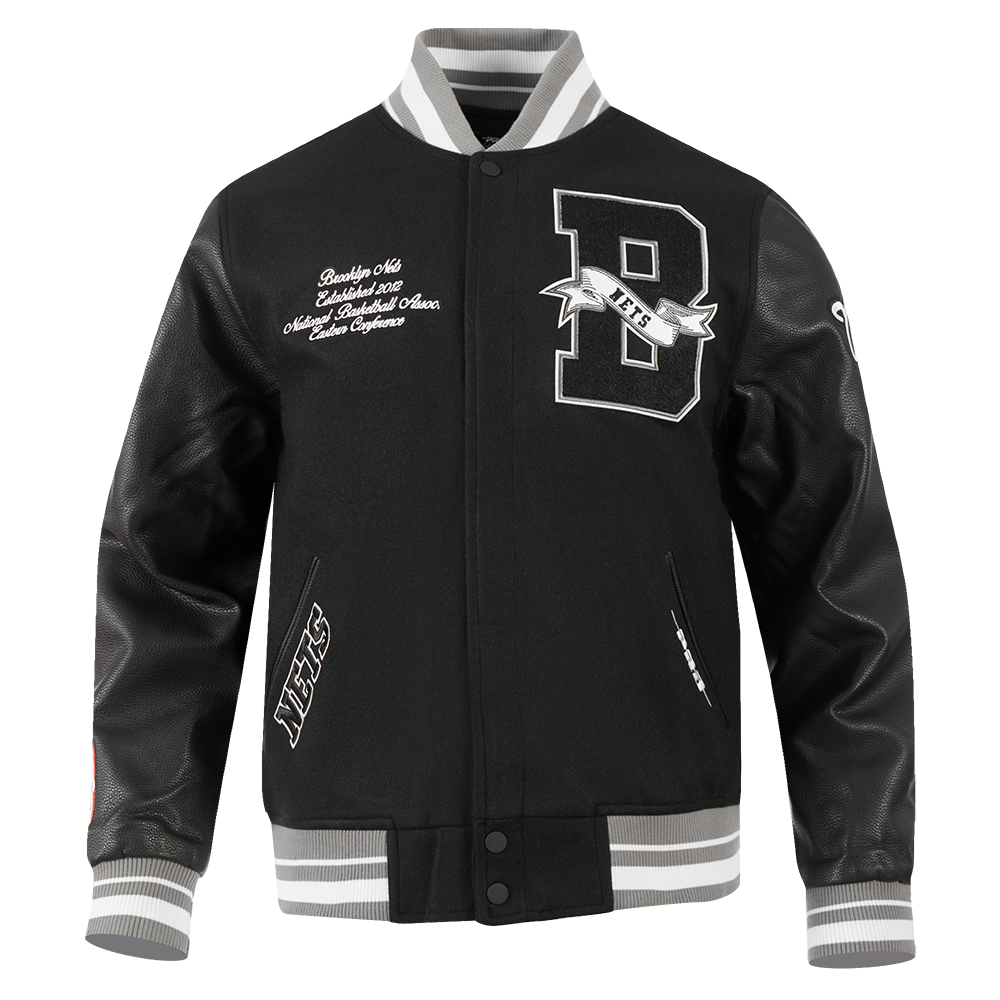 CHAMARRA UNIVERSITARIA NBA BROOKLYN NETS TEAM PENNANTS