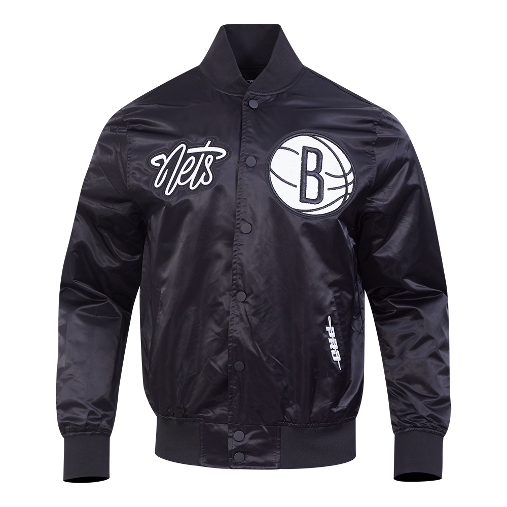 CHAMARRA DE SATÍN NBA BROOKLYN NETS SOUVENIR