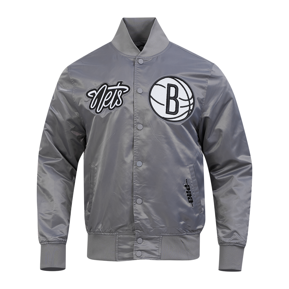 CHAMARRA DE SATÍN NBA BROOKLYN NETS SOUVENIR