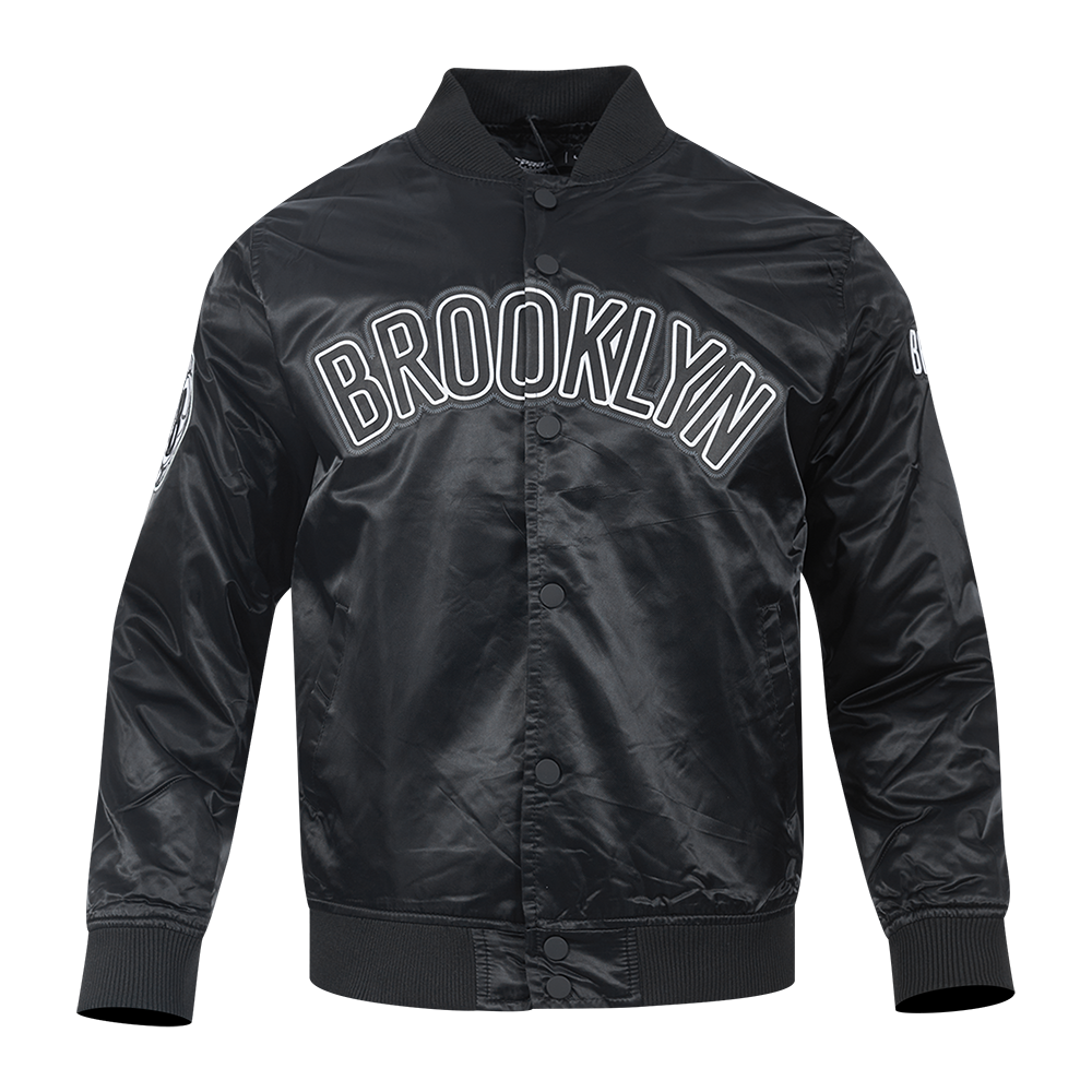 CHAMARRA DE SATÍN NBA BROOKLYN NETS CLASSIC SATIN