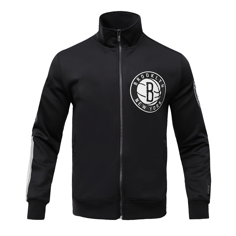 CHAMARRA DE MEZCLILLA NBA BROOKLYN NETS CLASSIC TRACK