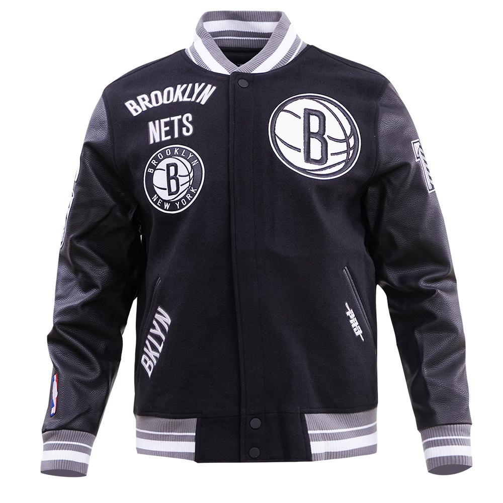 CHAMARRA UNIVERSITARIA NBA BROOKLYN NETS RETRO CLASSICS