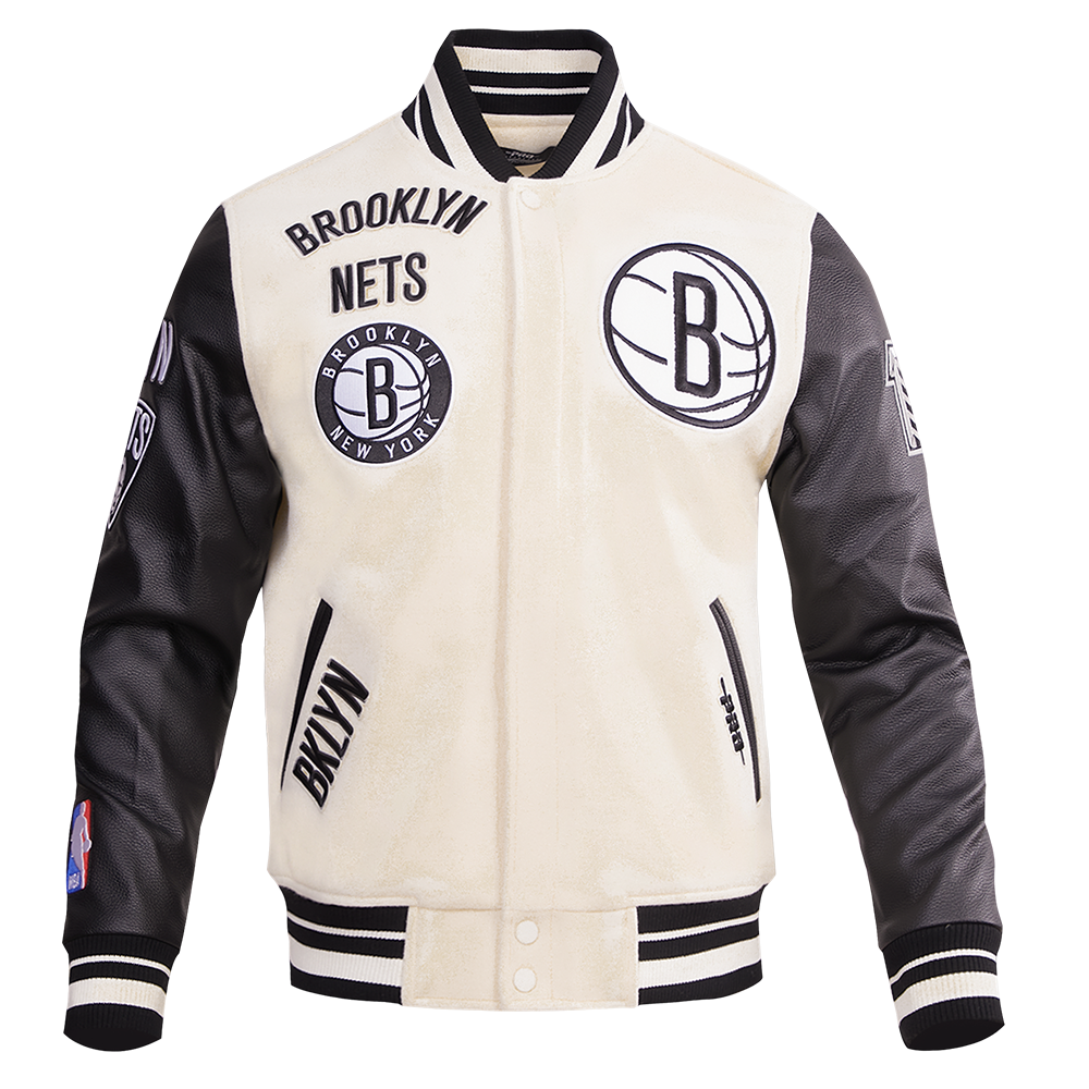 CHAMARRA UNIVERSITARIA NBA BROOKLYN NETS RETRO CLASSICS