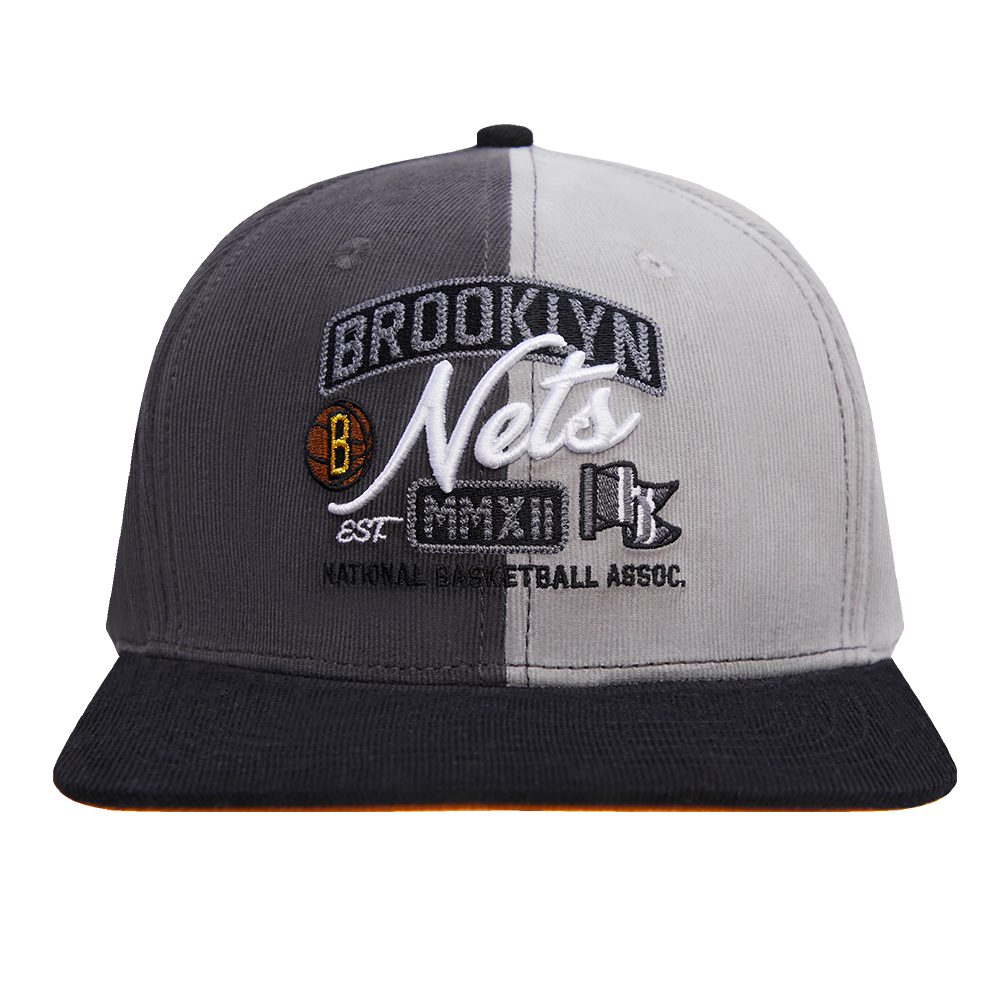 GORRA SNAPBACK NBA BROOKLYN NETS CORDUROY