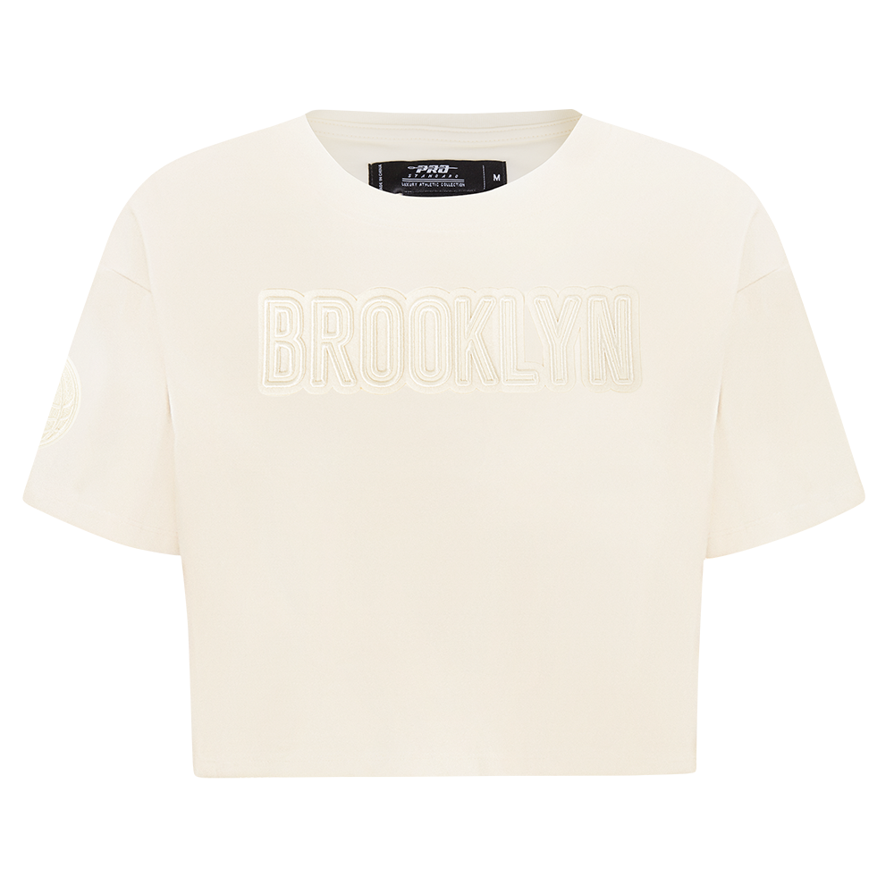 PLAYERA NBA BROOKLYN NETS NEUTRAL PARA MUJER