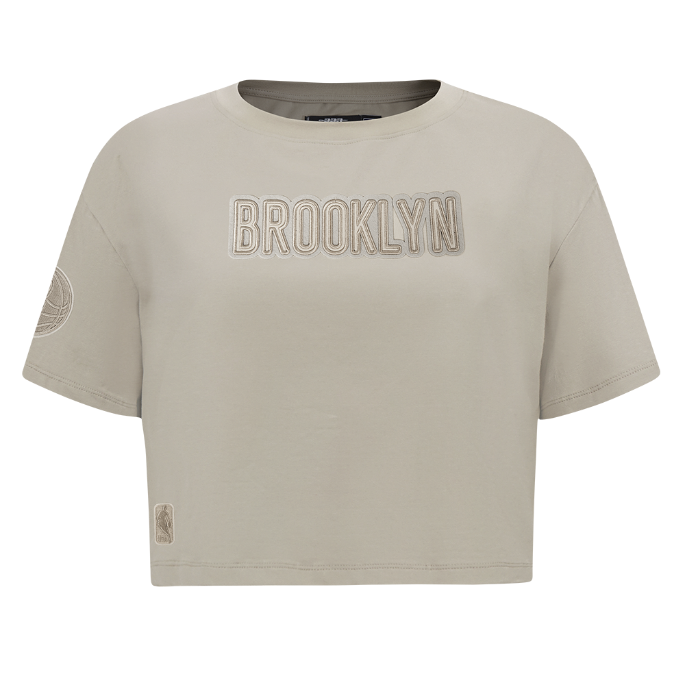 PLAYERA NBA BROOKLYN NETS NEUTRAL PARA MUJER