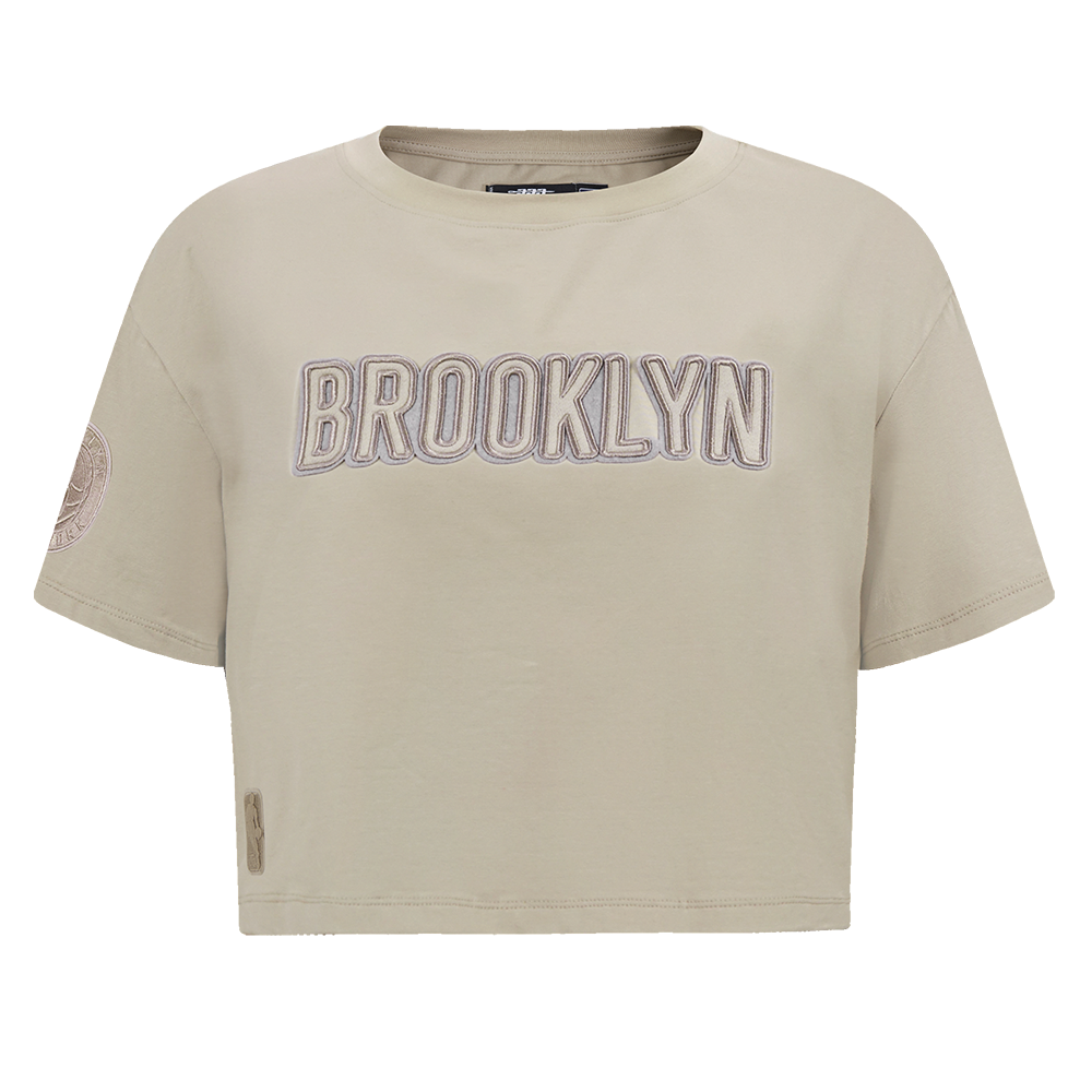 PLAYERA NBA BROOKLYN NETS NEUTRAL PARA MUJER