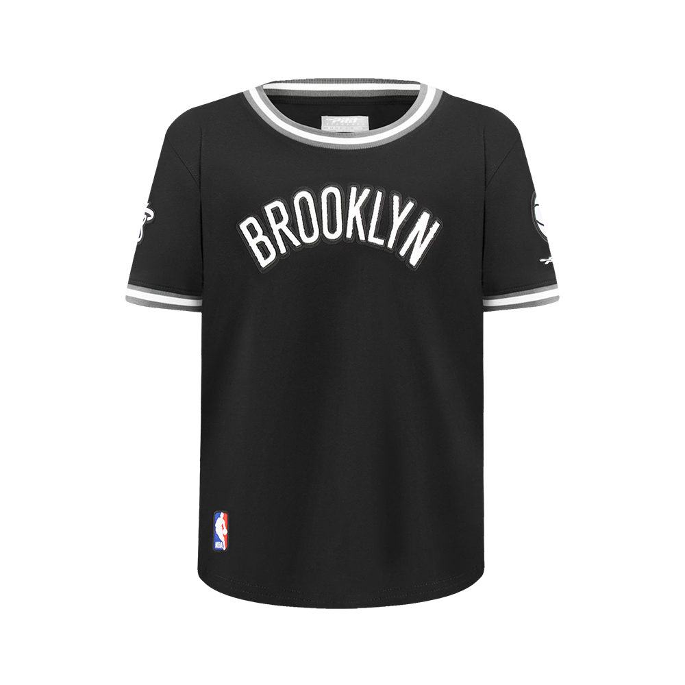 PLAYERA NBA BROOKLYN NETS CLASSIC CHENILLE PARA NIÑO JUNIOR