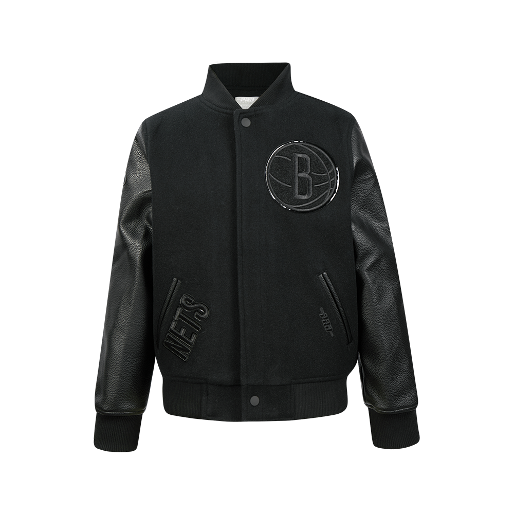 CHAMARRA UNIVERSITARIA NBA BROOKLYN NETS CLASSIC 3BK PARA NIÑO JUNIOR