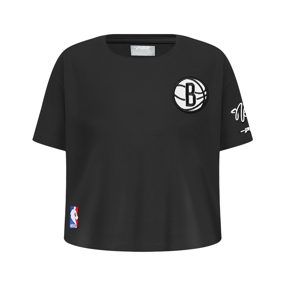 PLAYERA NBA BROOKLYN NETS CLASSIC ESSENTIALS PARA NIÑA JUNIOR