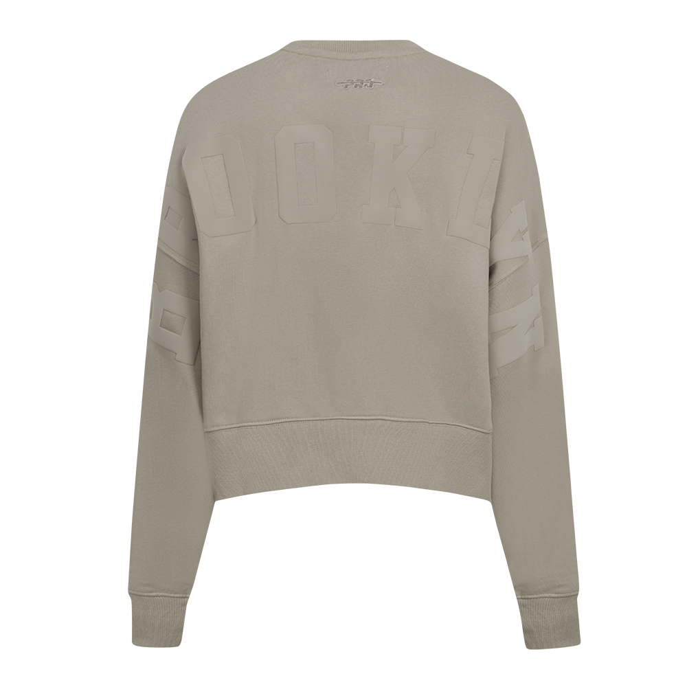 SUDADERA DE CUELLO REDONDO NBA BROOKLYN NETS WINGSPAN PARA MUJER