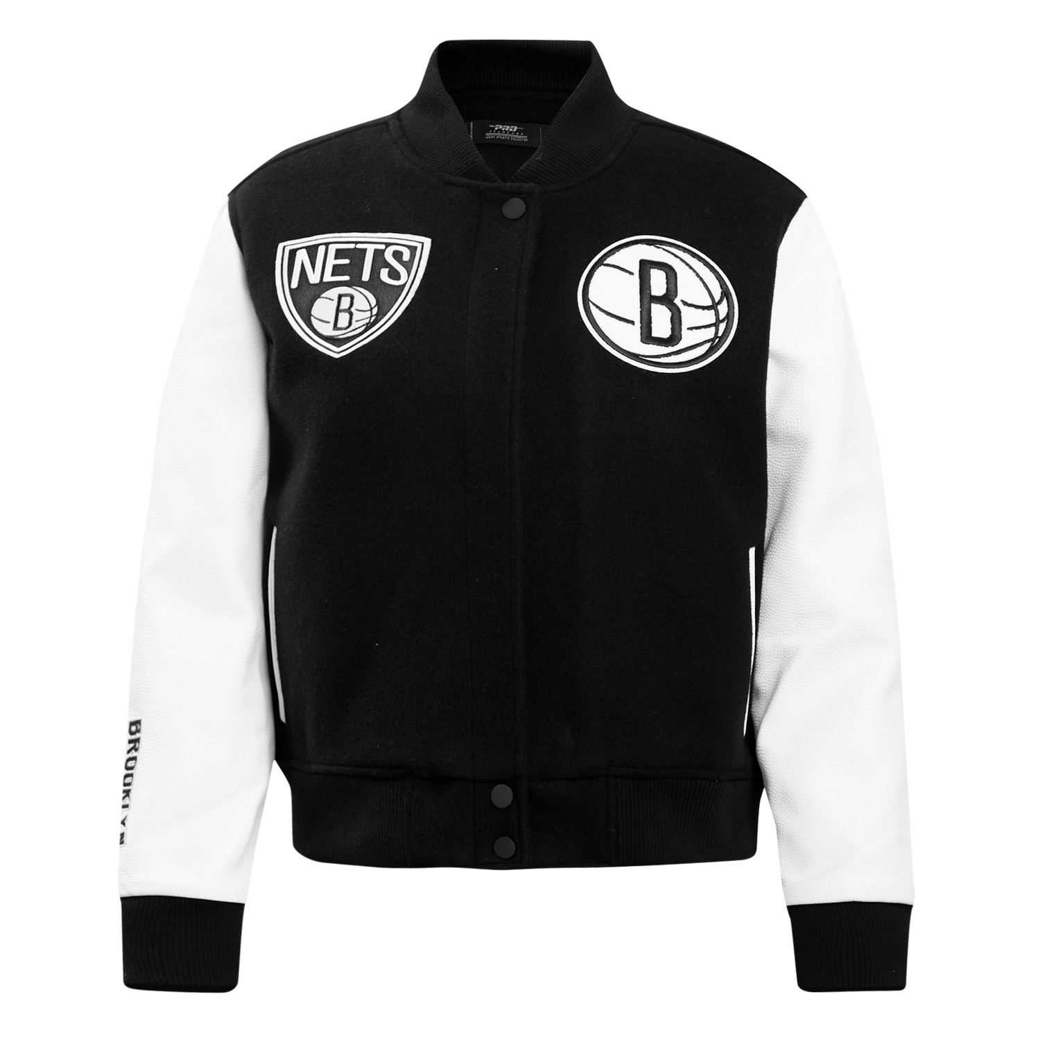 CHAMARRA UNIVERSITARIA NBA BROOKLYN NETS CLASSIC ESSENTIALS PARA MUJER