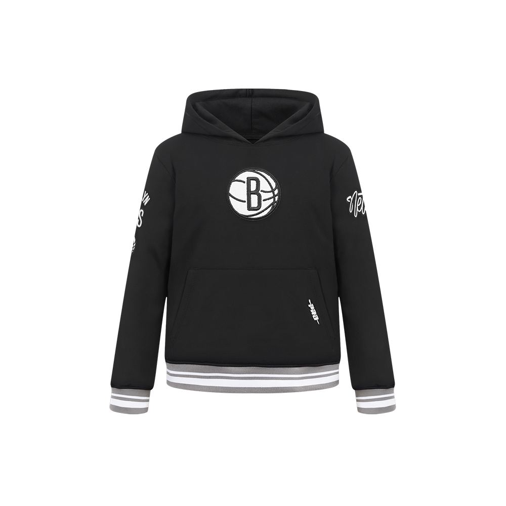 SUDADERA CON GORRO NBA BROOKLYN NETS RETRO CLASSICS PARA NIÑO