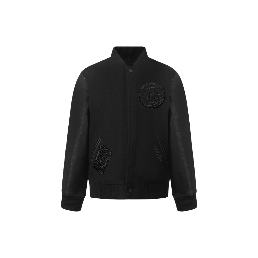 CHAMARRA UNIVERSITARIA NBA BROOKLYN NETS CLASSIC 3BK PARA NIÑO