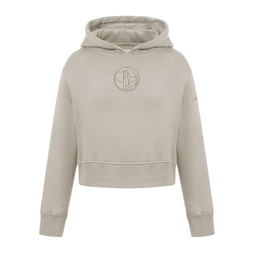 SUDADERA CON GORRO NBA BROOKLYN NETS NEUTRAL PARA NIÑA