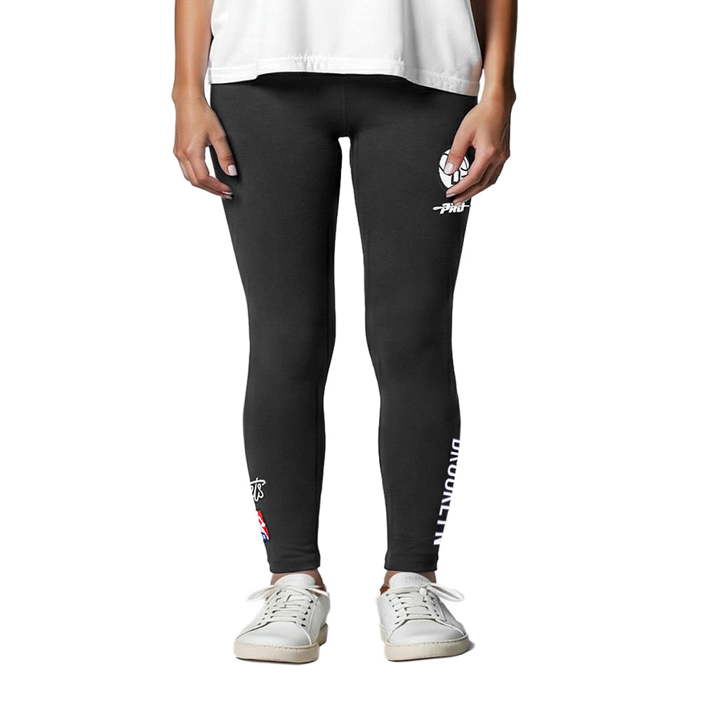 LEGGINGS NBA BROOKLYN NETS CLASSIC ESSENTIALS PARA NIÑA