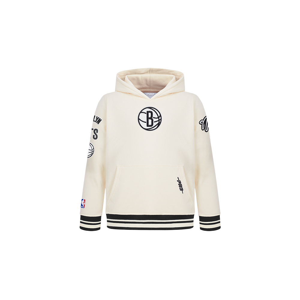 SUDADERA CON GORRO NBA BROOKLYN NETS RETRO CLASSICS PARA BEBÉ NIÑO