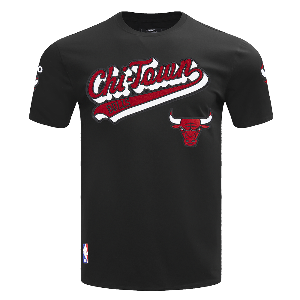 PLAYERA NBA CHICAGO BULLS SCRIPT TAIL