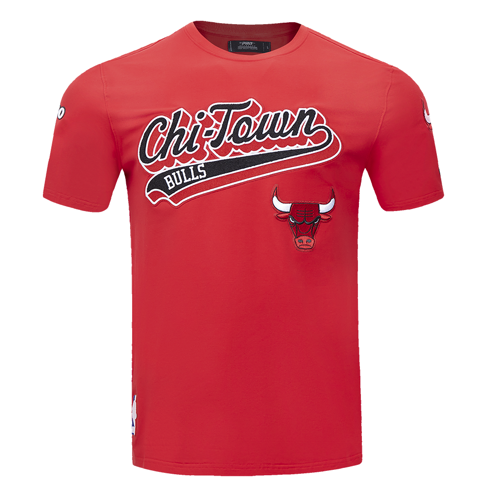 PLAYERA NBA CHICAGO BULLS SCRIPT TAIL