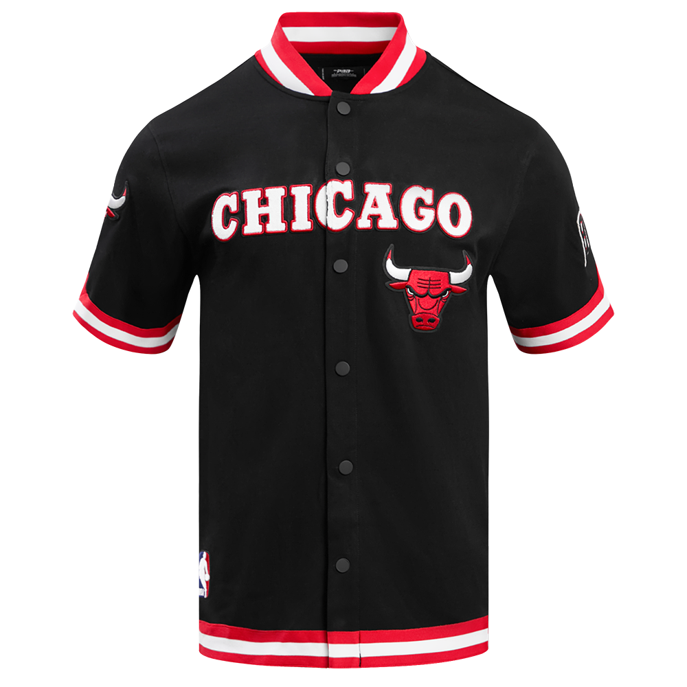 SOBRECAMISA DE MANGA CORTA NBA CHICAGO BULLS CLASSIC CHENILLE