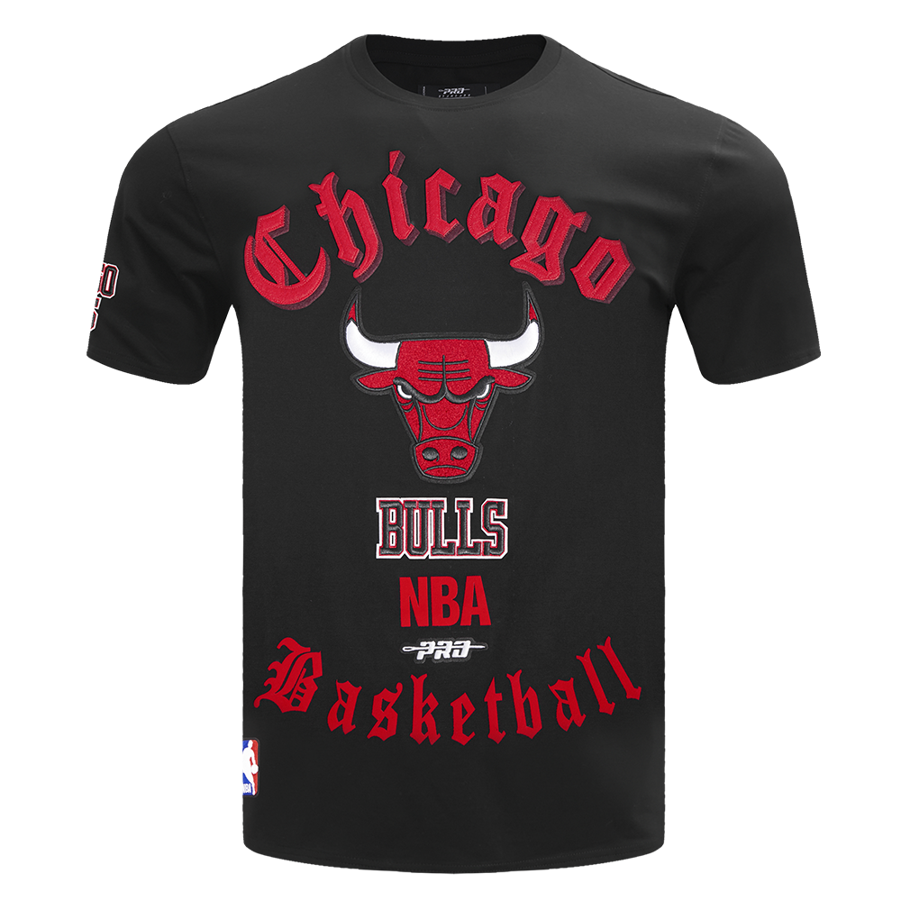 PLAYERA NBA CHICAGO BULLS OLD ENGLISH