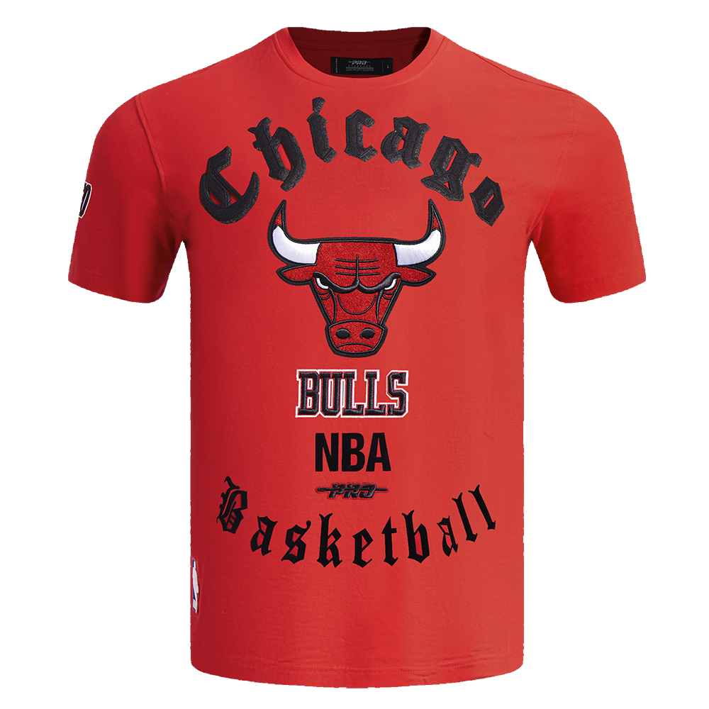 PLAYERA NBA CHICAGO BULLS OLD ENGLISH