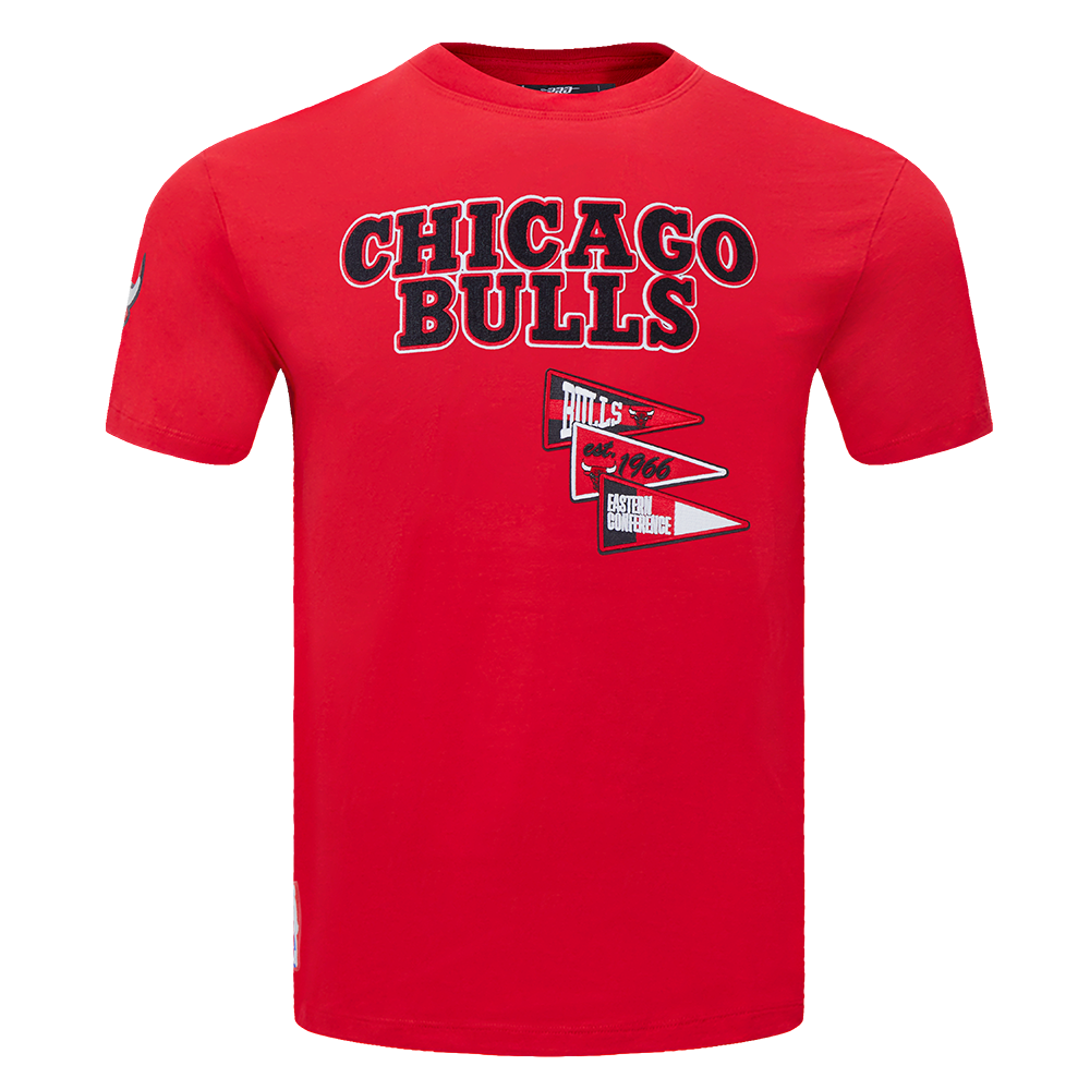 PLAYERA NBA CHICAGO BULLS TEAM PENNANTS