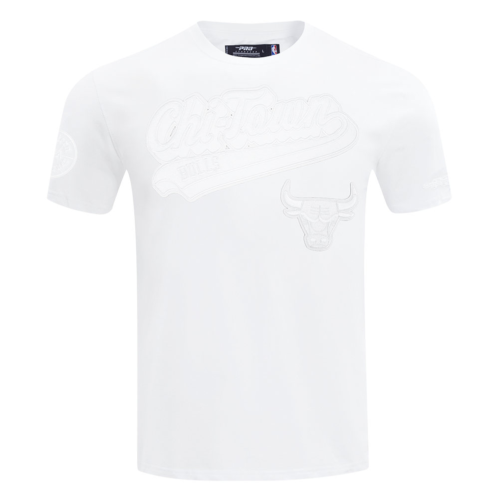 PLAYERA NBA CHICAGO BULLS WHITE OUT