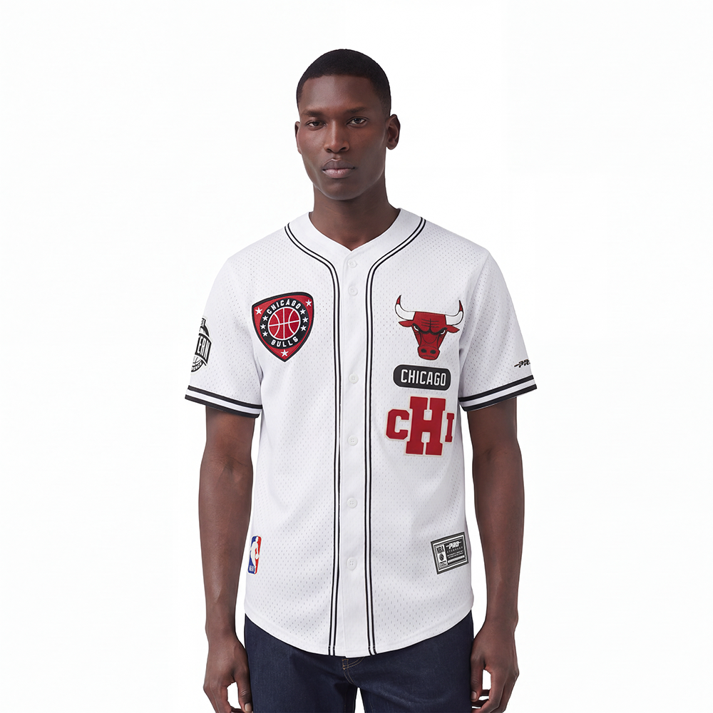 JERSEY NBA CHICAGO BULLS LETTERMAN