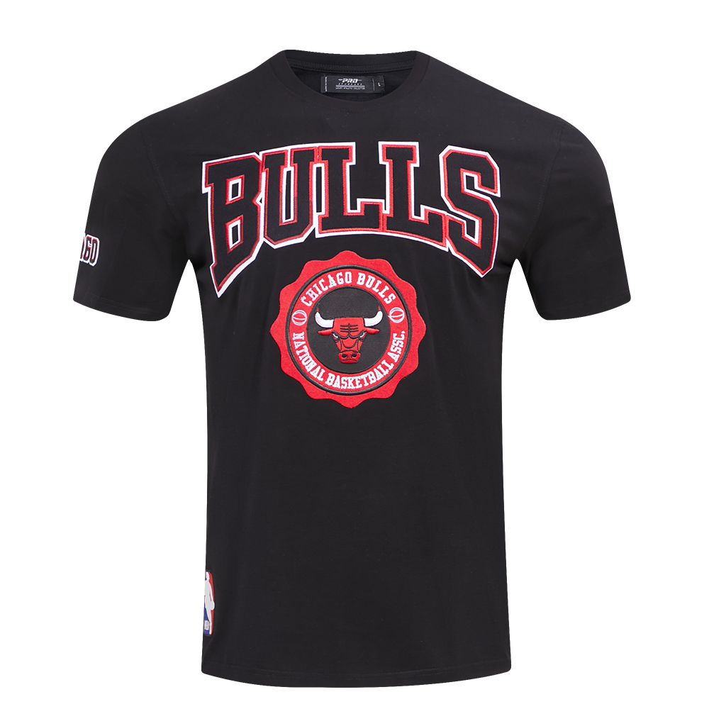PLAYERA NBA CHICAGO BULLS CREST EMBLEM