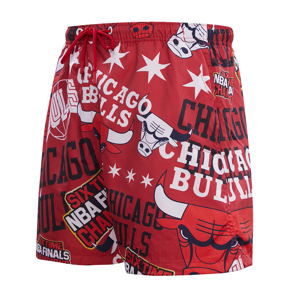 SHORTS DE ALGODÓN NBA CHICAGO BULLS TOSS LOGO
