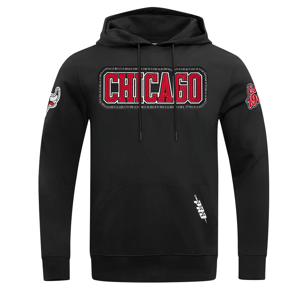 SUDADERA CON GORRO NBA CHICAGO BULLS DIY PICK STITCH