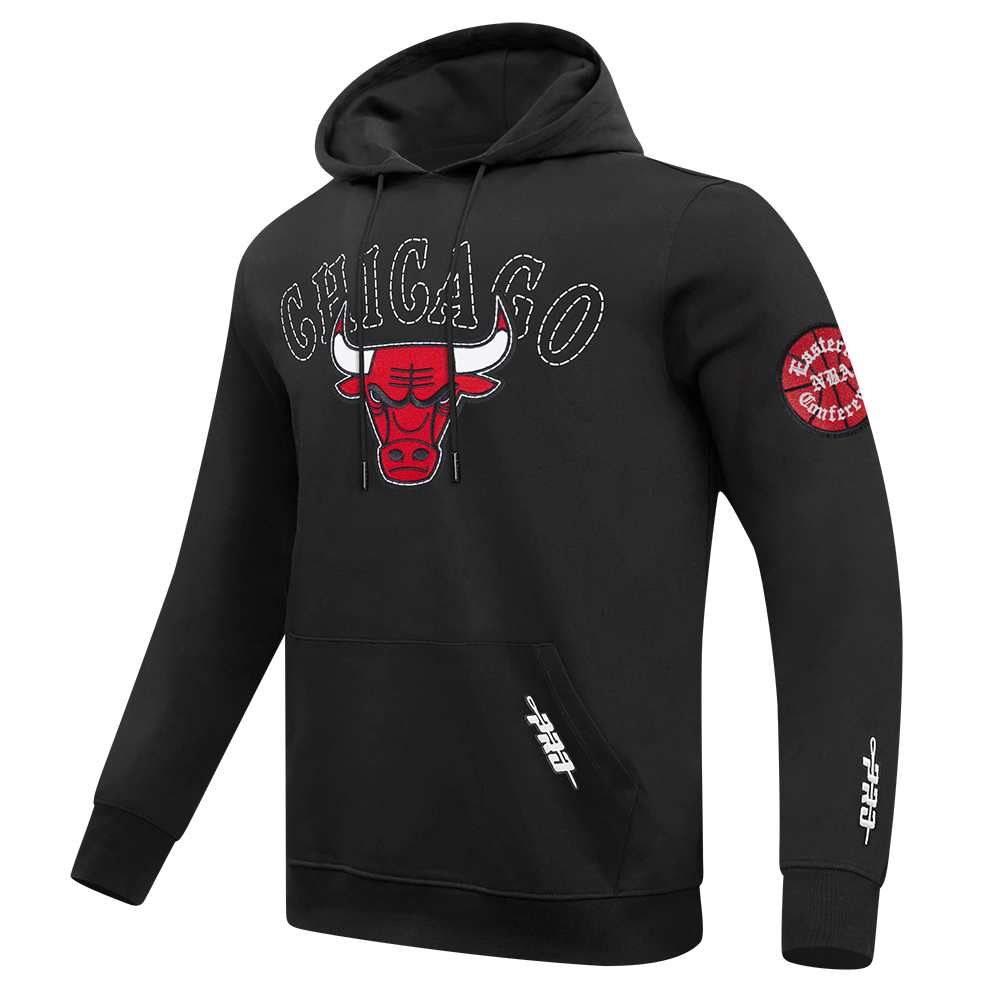 SUDADERA CON GORRO NBA CHICAGO BULLS REBEL ATHLETICS