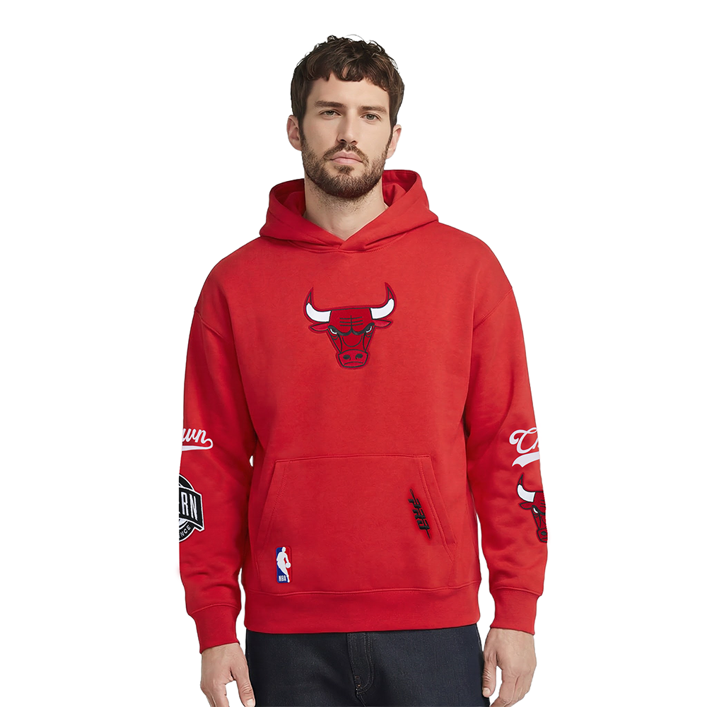SUDADERA CON GORRO NBA CHICAGO BULLS LIVING LARGE