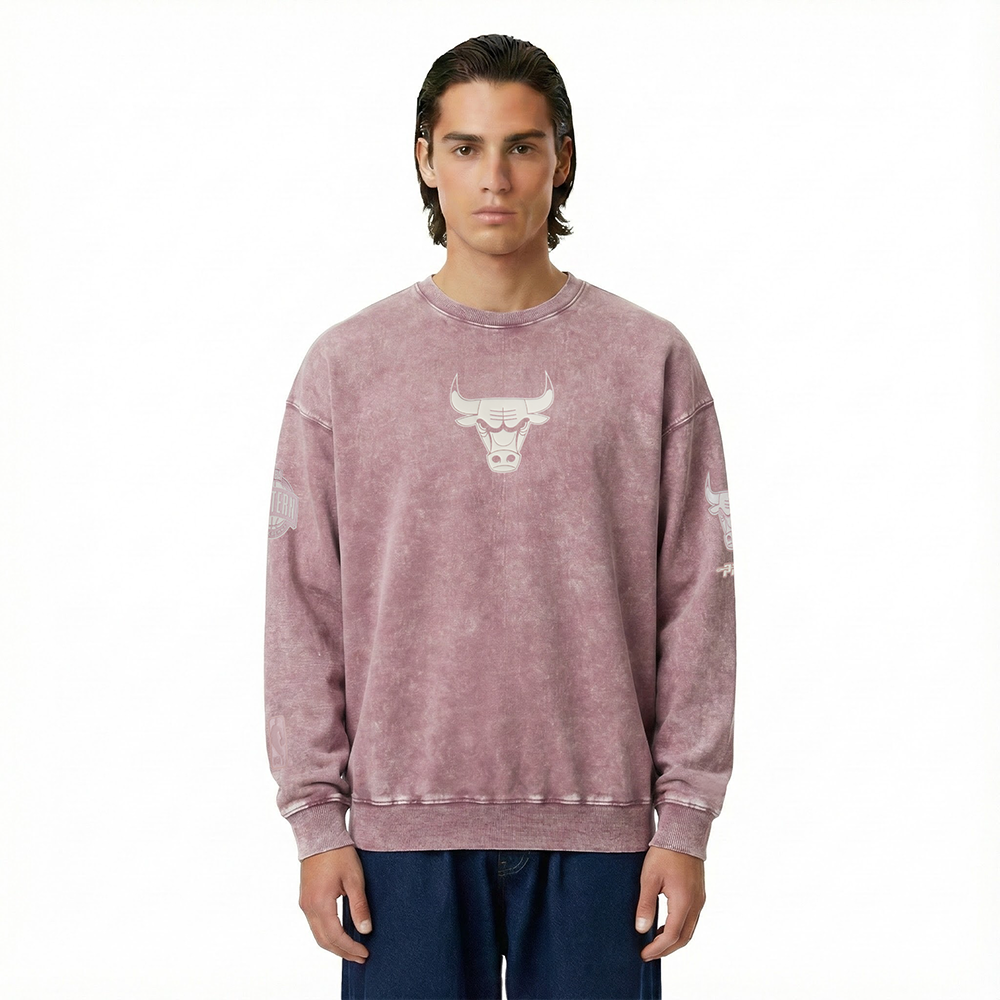 SUDADERA DE CUELLO REDONDO NBA CHICAGO BULLS STREET TEAM