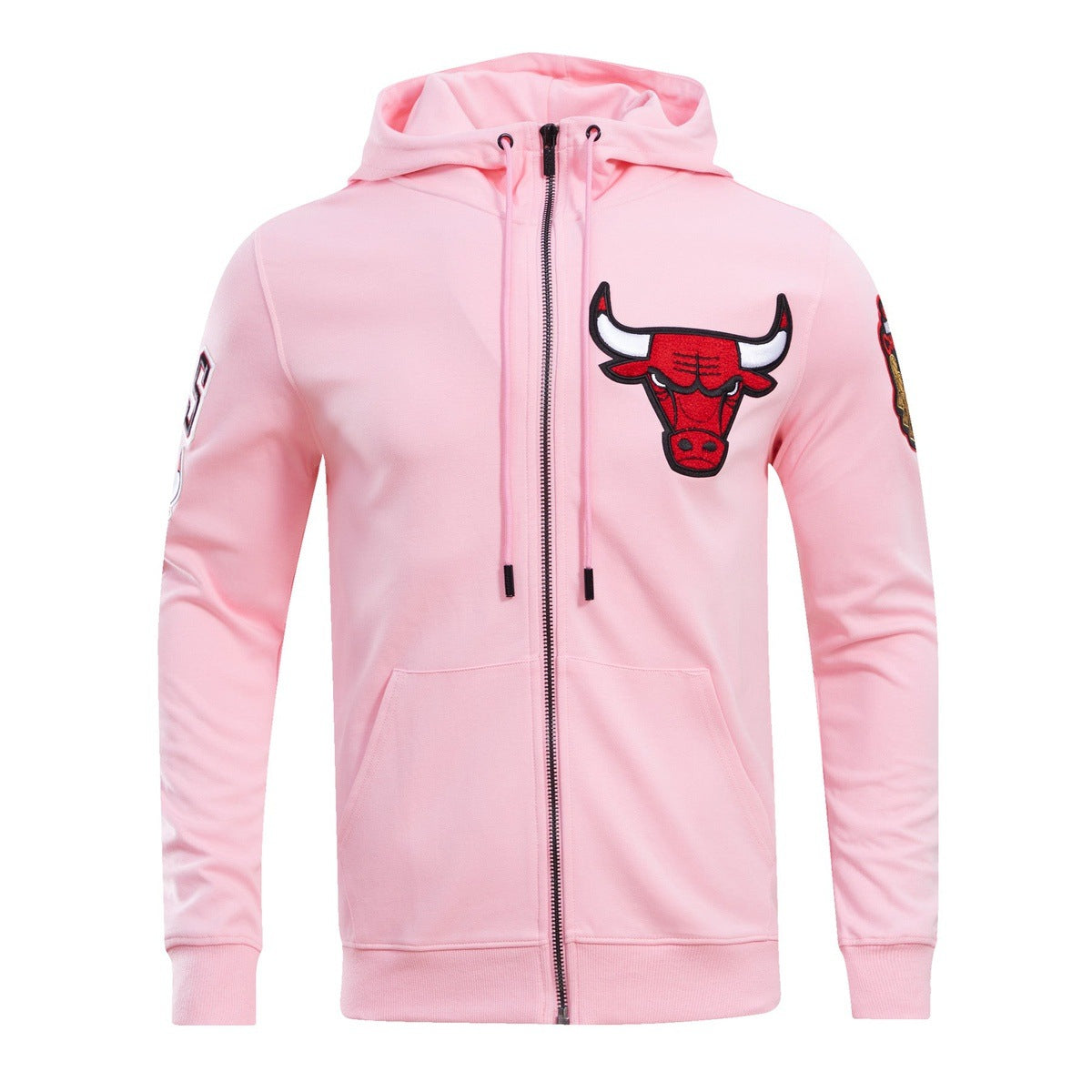 SUDADERA CON CIERRE NBA CHICAGO BULLS CLASSIC CHENILLE – Pro