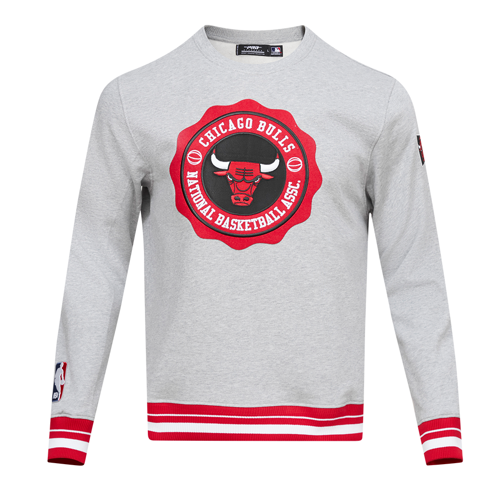 SUDADERA DE CUELLO REDONDO NBA CHICAGO BULLS CREST EMBLEM