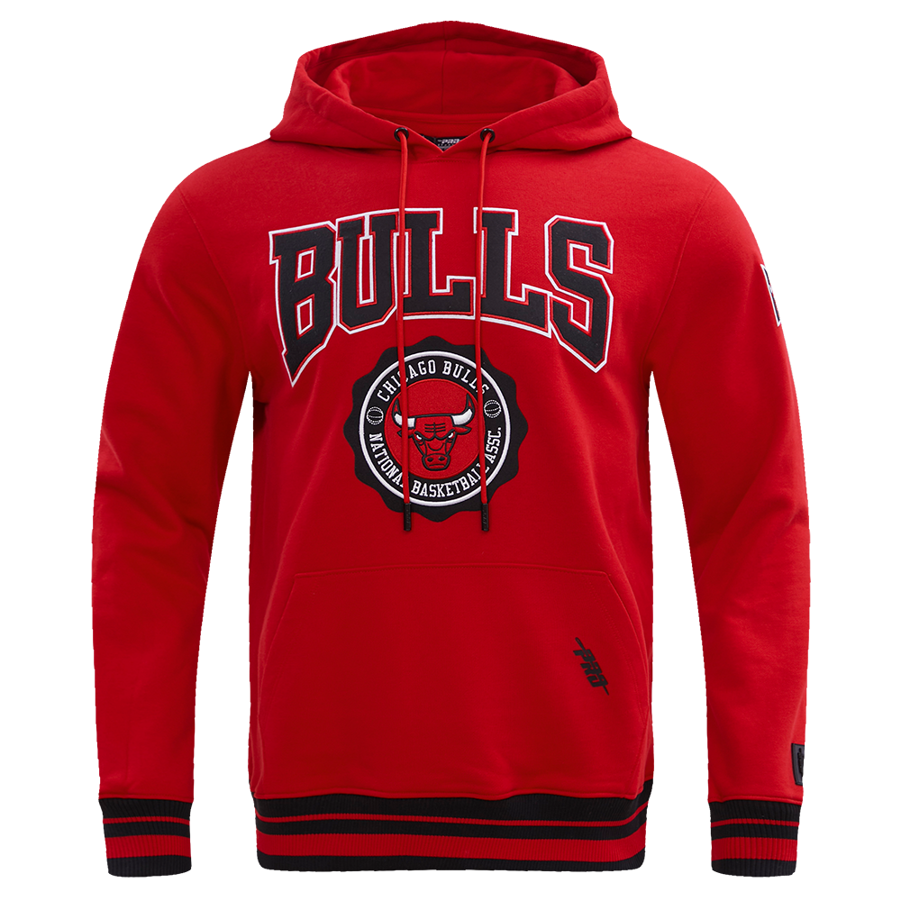 SUDADERA CON GORRO NBA CHICAGO BULLS CREST EMBLEM