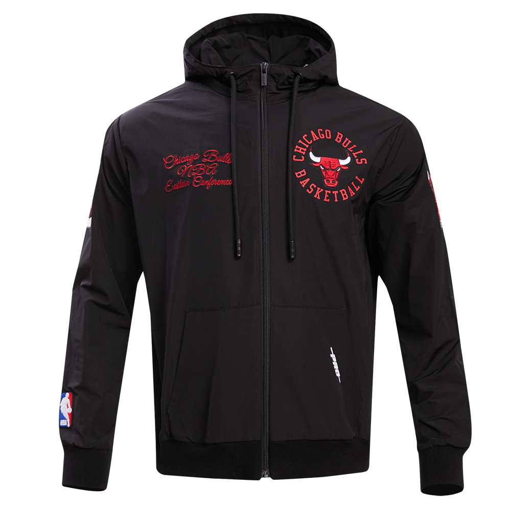 SUDADERA CON CIERRE NBA CHICAGO BULLS HYBRID