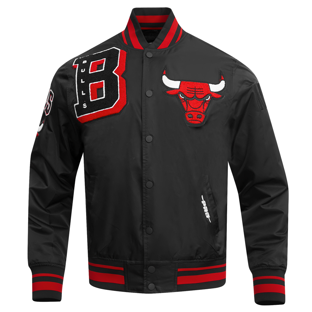 CHAMARRA DE SATÉN NBA CHICAGO BULLS MASH UP