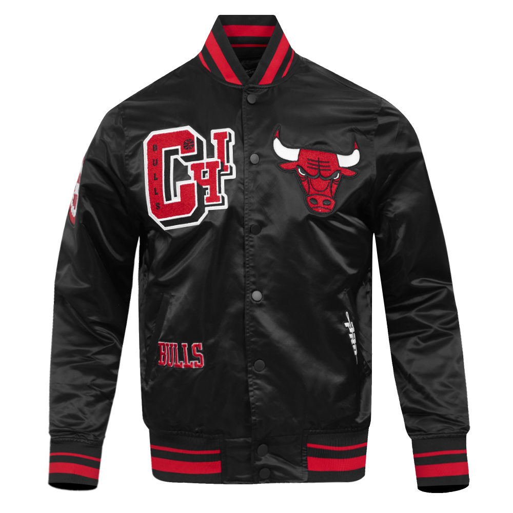 CHAMARRA DE SATÍN NBA CHICAGO BULLS BEST OF
