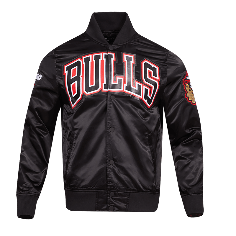 CHAMARRA DE SATÍN NBA CHICAGO BULLS CLASSIC SATIN