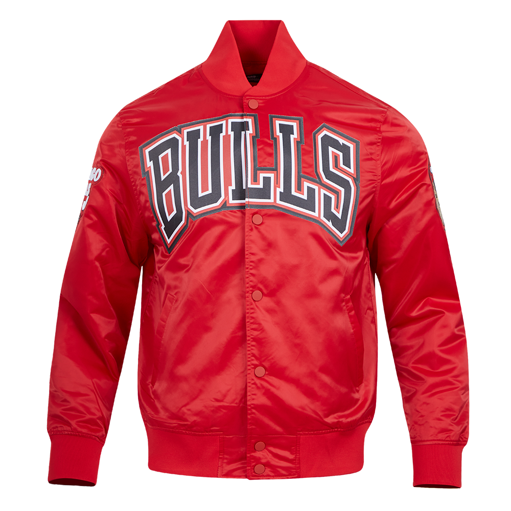 CHAMARRA DE SATÍN NBA CHICAGO BULLS CLASSIC SATIN