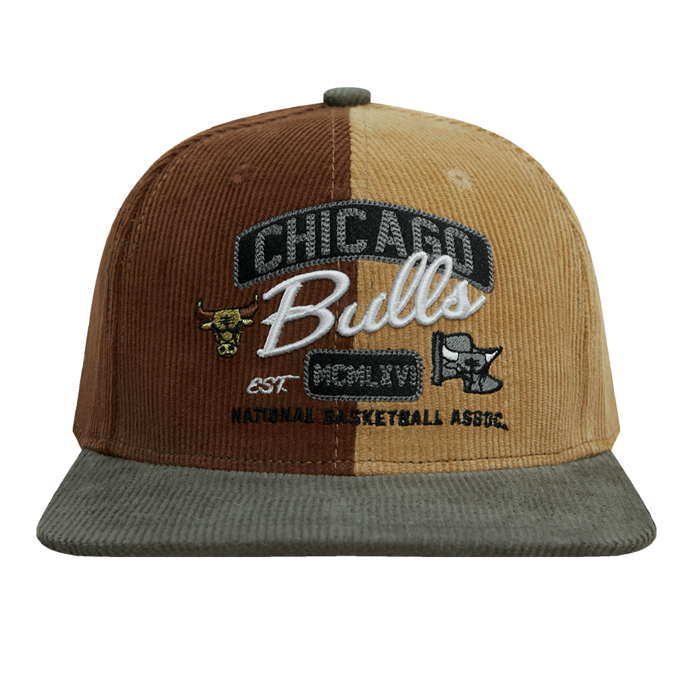 GORRA SNAPBACK NBA CHICAGO BULLS CORDUROY