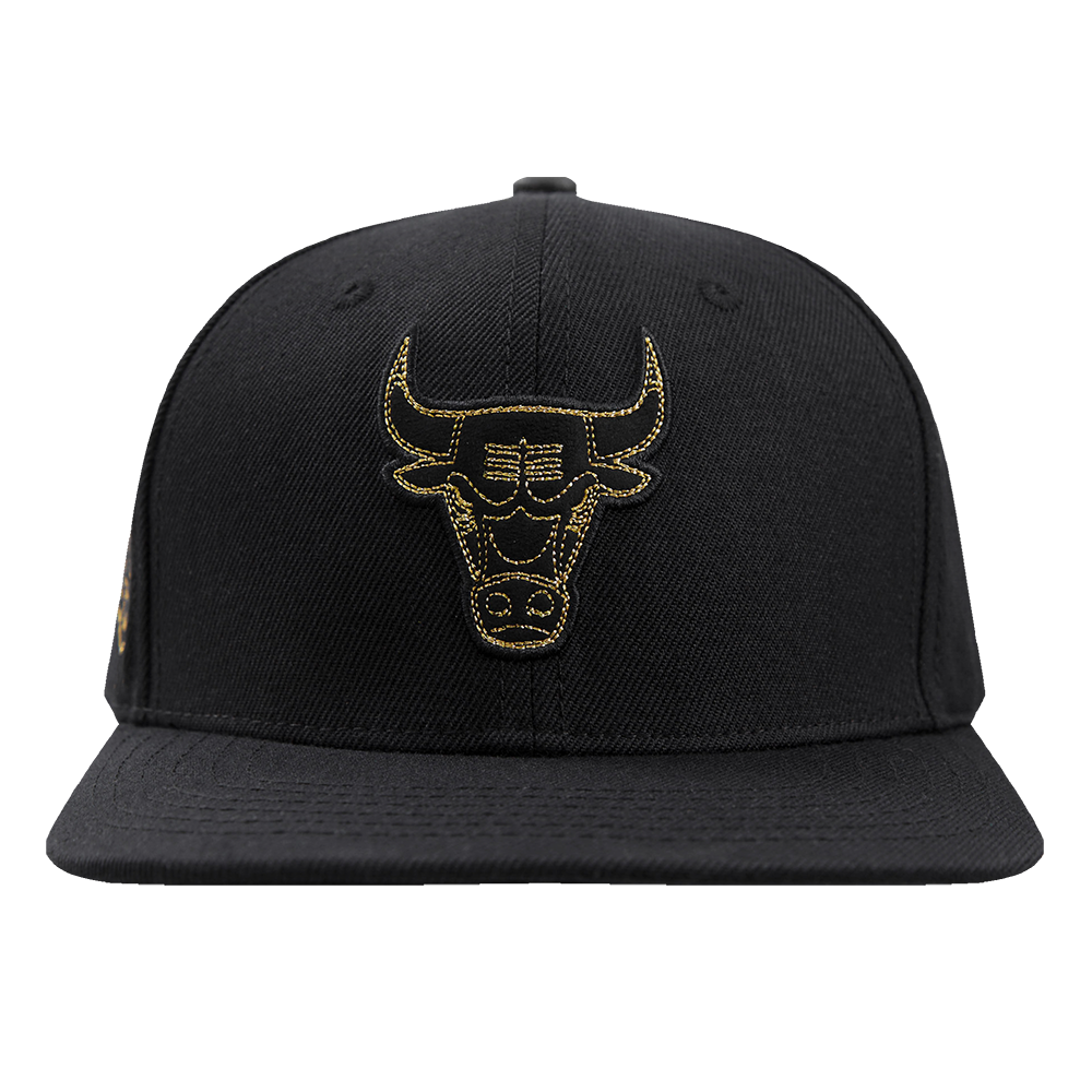 GORRA SNAPBACK NBA CHICAGO BULLS BLACK&GOLD