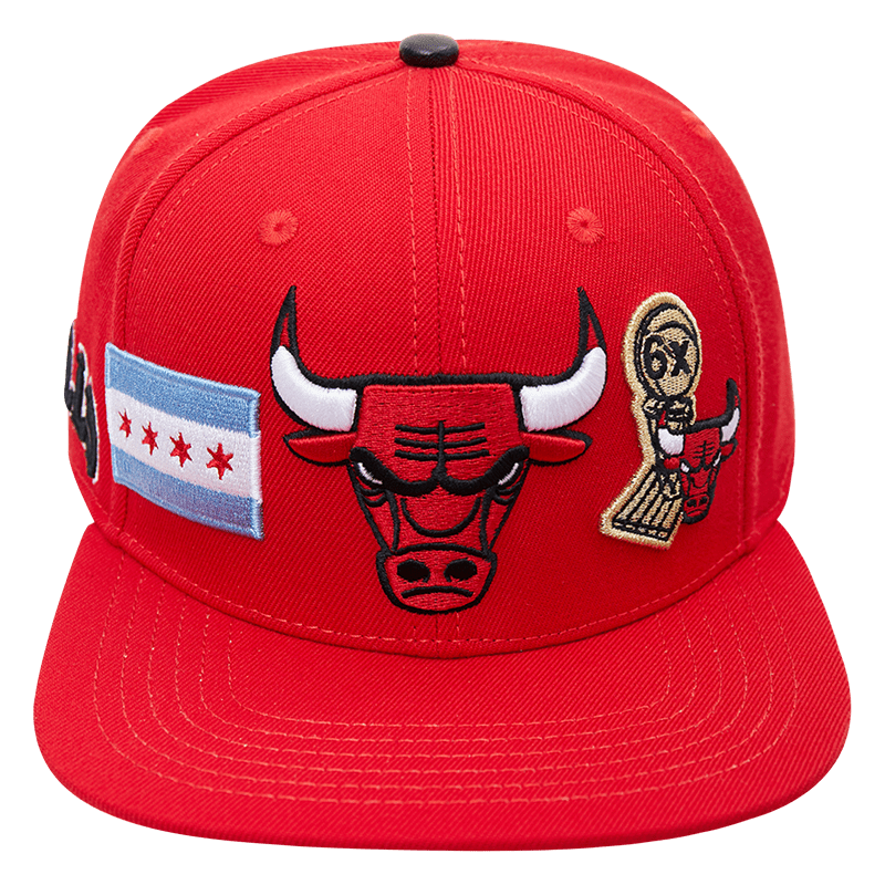 GORRA SNAPBACK NBA CHICAGO BULLS DOUBLE FRONT LOGO
