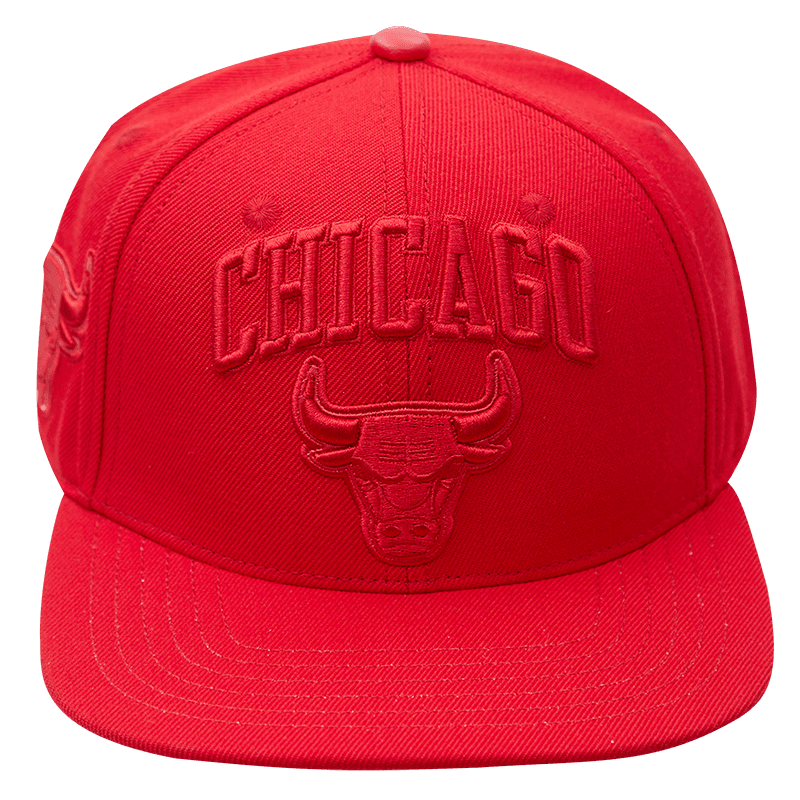 GORRA SNAPBACK NBA CHICAGO BULLS TRIPLE RED
