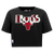 PLAYERA CROP NBA CHICAGO BULLS RETRO ELEVATION PARA MUJER