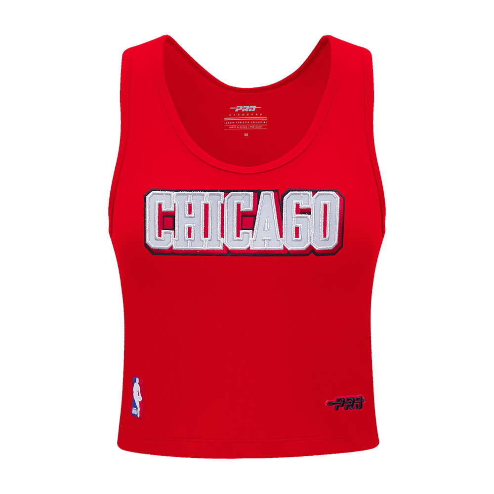 PLAYERA DE TIRANTES AJUSTADA NBA CHICAGO BULLS SHEER INFLUENCE PARA MUJER